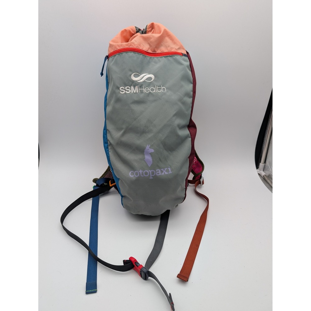 Cotopaxi Luzon 18L Del Dia Backpack Multi Color SSM Health Logo Daypack